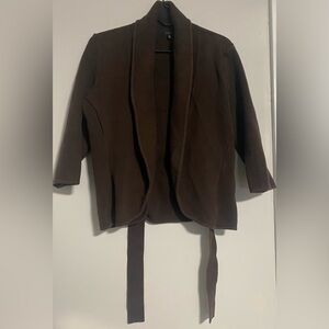 Madison Dark Brown Women's Cape Jacket